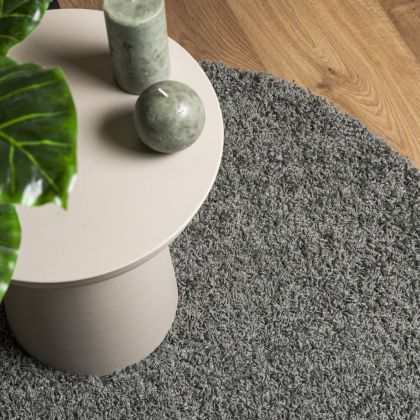 Шаги килим с дълъг косъм "PAMPLONA" модерен зелен Ø 160 см