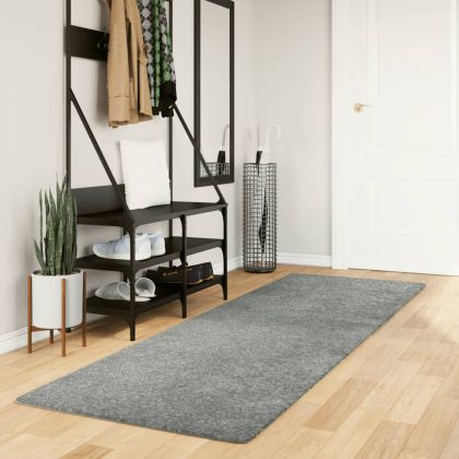 Шаги килим с дълъг косъм "PAMPLONA" модерен зелен 80x250 см