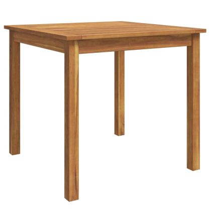 Градински трапезен комплект от 3 части, акациево дърво масив