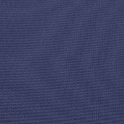 Възглавници за градински пейки 2 бр нейви син 120x50x7 см плат