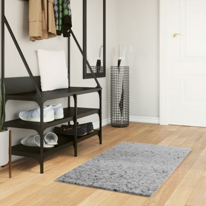 Шаги килим с дълъг косъм "PAMPLONA" модерен сив 60x110 см