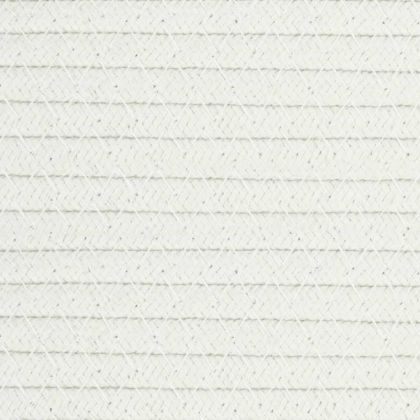 Кош за пране сиво и бяло Ø60x36 см памук