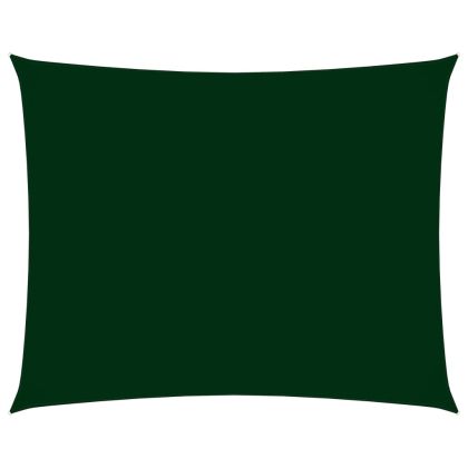 Платно-сенник Оксфорд плат правоъгълно 2,5x3,5 м тъмнозелено