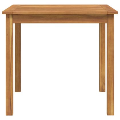 Градински трапезен комплект от 5 части, акациево дърво масив