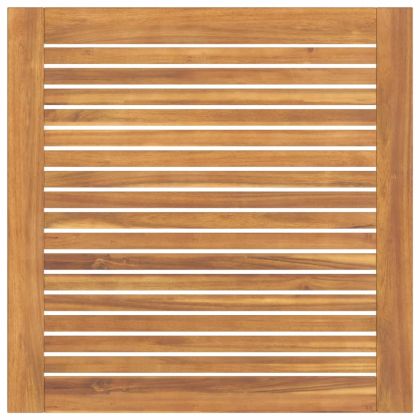 Градински трапезен комплект от 5 части, акациево дърво масив