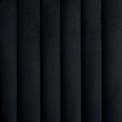 Трапезни столове, 4 бр, черни, кадифе