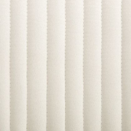 Трапезни столове, 4 бр, кремави, текстил