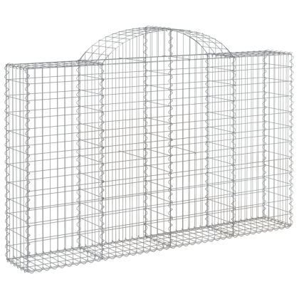 Габионни кошници арка 20 бр 200x30x120/140см поцинковано желязо