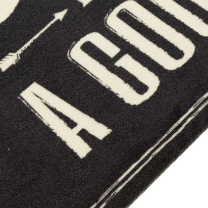 Кухненско килимче, миещо, текст Coffee, 45x150 см, кадифе