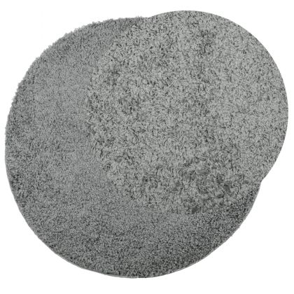 Шаги килим с дълъг косъм "PAMPLONA" модерен зелен Ø 80 см