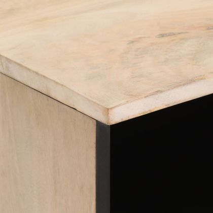 ТВ шкаф, 80x33x46 см, мангово дърво масив