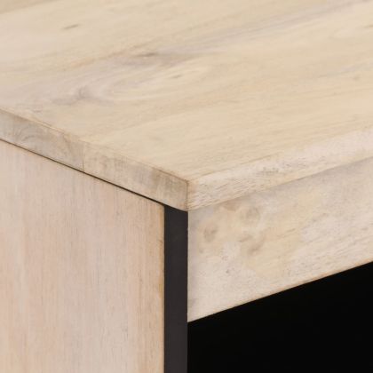 Страничен шкаф 60x33x75 см манго масивно дърво