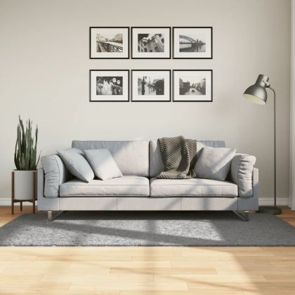 Шаги килим с дълъг косъм "PAMPLONA" модерен сив 100x200 см