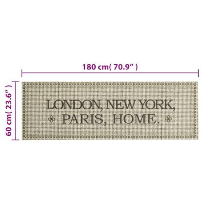 Кухненско килимче, миещо, столици Home, 60x180 см, кадифе