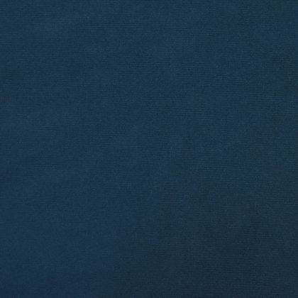 Въртящ се офис стол, син, кадифе