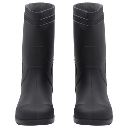 Ботуши за дъжд, черни, размер 43, PVC