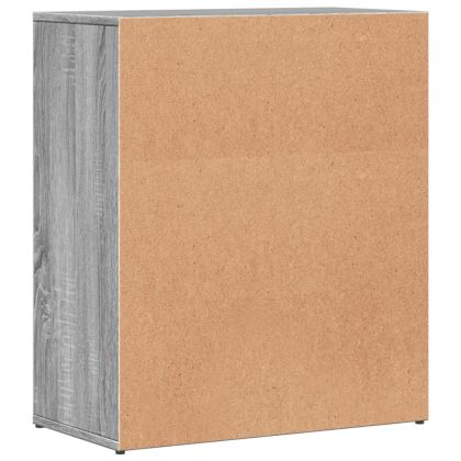 Сайдборд, сив сонома, 60x31x70 см, инженерно дърво