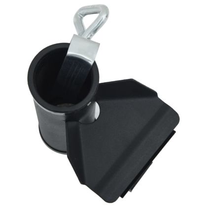 Скоби за чадъри за балкон 2 бр 25-38 мм стомана