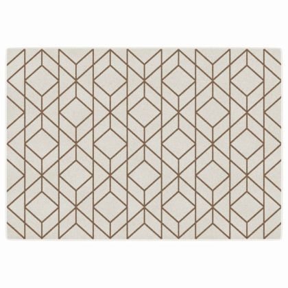 Килим за открито и закрито къс косъм шарен 160x230 см неплъзгащ