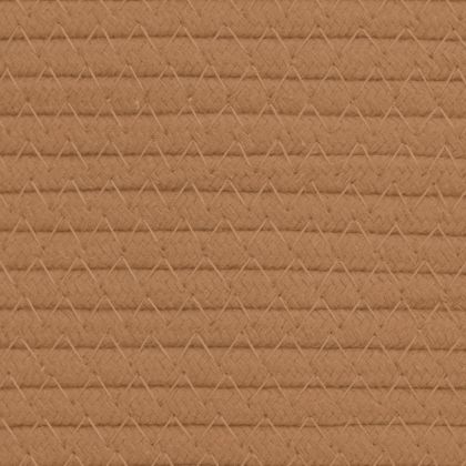 Кош за съхранение, кафяво, Ø40x35 см, памук