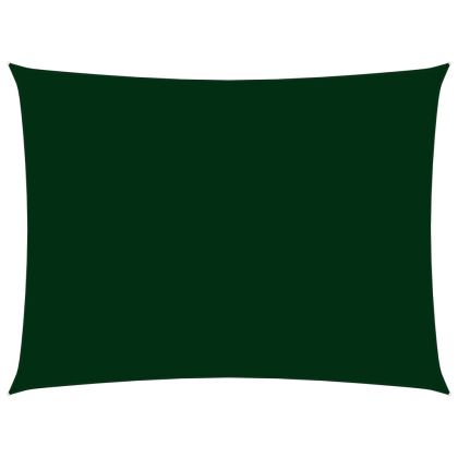 Платно-сенник, Оксфорд текстил, правоъгълно, 5x7 м, тъмнозелено