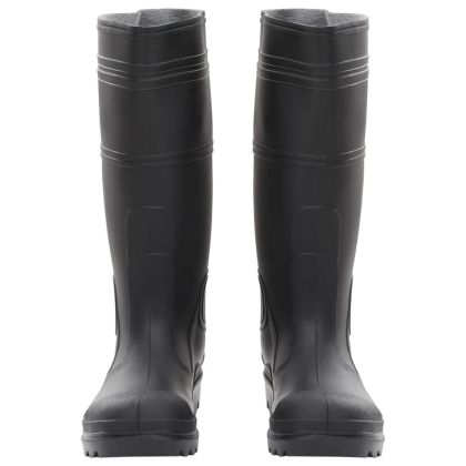 Ботуши за дъжд, черни, размер 39, PVC