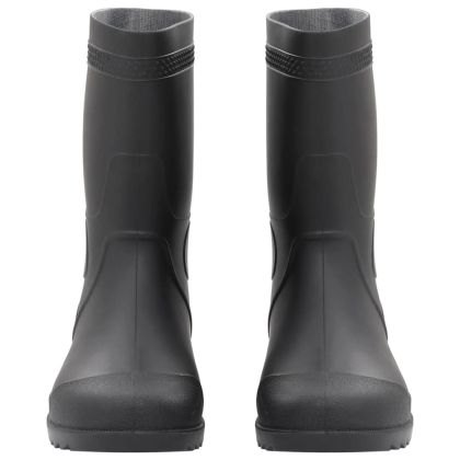 Ботуши за дъжд, черни, размер 46, PVC