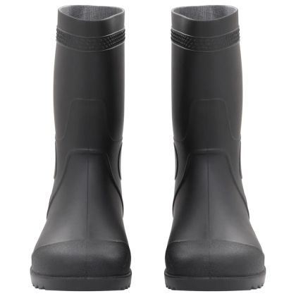 Ботуши за дъжд, черни, размер 44, PVC