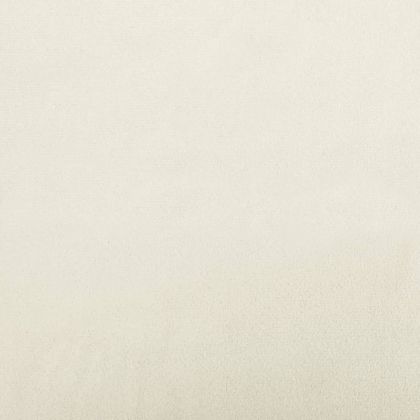 Диван с възглавници 2-местен кремаво кадифе