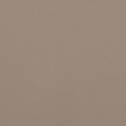 Възглавница за градинска пейка таупе 110x50x7 см оксфорд плат