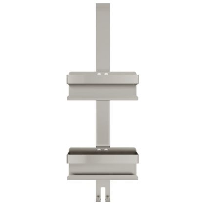 Органайзер за душ кабина, матова неръждаема стомана 304