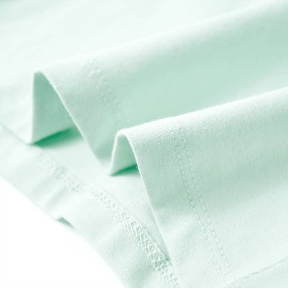 Детска тениска, светла мента, 140