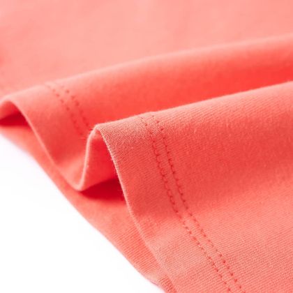 Детска тениска, корал, 128