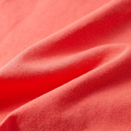 Детска тениска, корал, 104