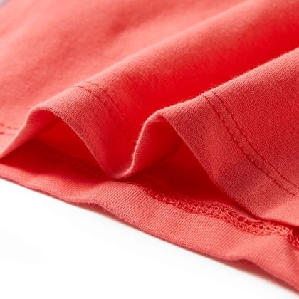 Детска тениска, корал, 140