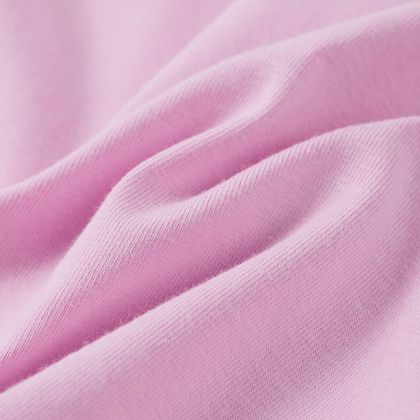 Детска тениска с къдрави ръкави, лила, 128