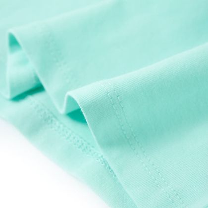 Детска тениска, светла аква, 140