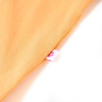 Детска тениска, яркооранжева, 116