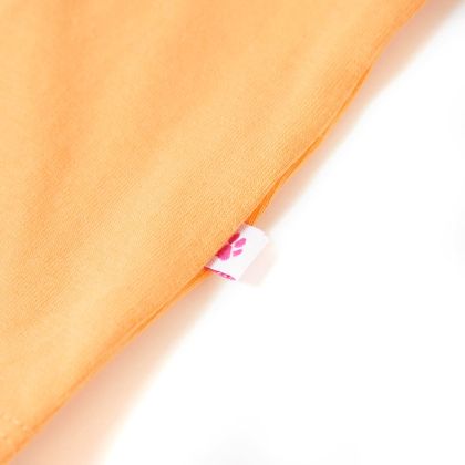 Детска тениска, яркооранжева, 128