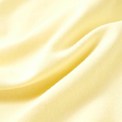 Детска тениска, меко жълто, 128