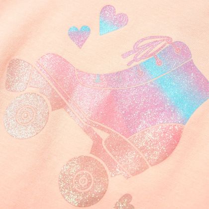 Детска тениска, светлооранжева, 128