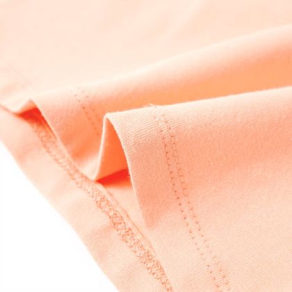 Детска тениска, светлооранжева, 140