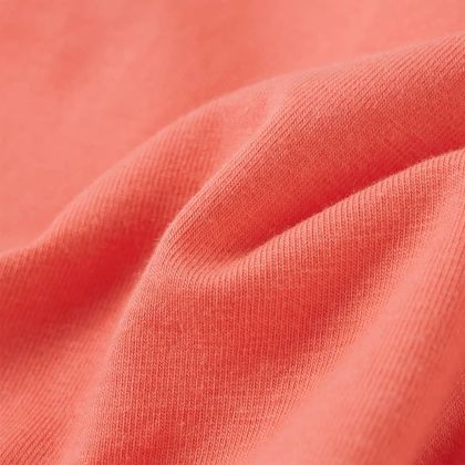 Детска тениска с къс ръкав, корал, 140