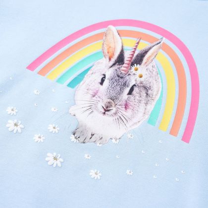 Детски суитшърт, светлосин, 116