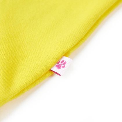 Детска тениска, яркожълта, 104