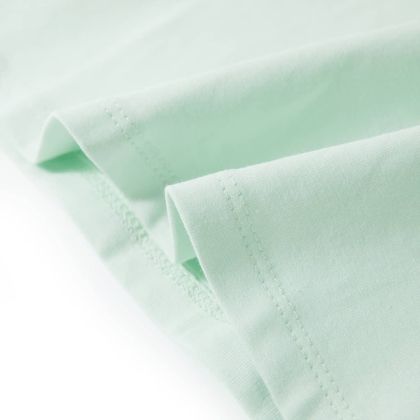 Детска тениска, светла мента, 128