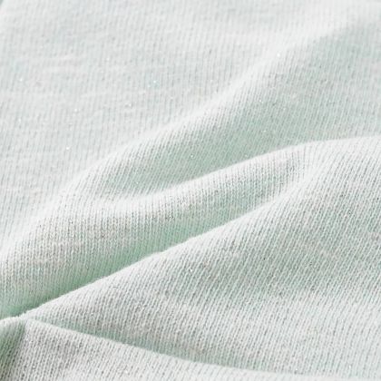 Детски къси панталони с шнурове, светла мента микс, 104