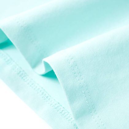 Детска тениска, светла аква, 116