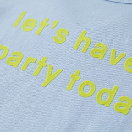 Детска тениска, светлосиня, 116