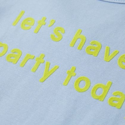 Детска тениска, светлосиня, 140